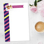 Bold Lines Photo Custom Notepad