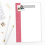 Sweet Flowers Photo Custom Notepad