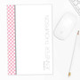 Criss Cross Custom Notepad