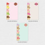 Yummy Treats Circle Custom Notepad