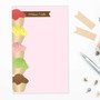Classic Letter Notepad | Yummy Treats Border