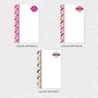Love for Shoes Border Custom Notepad