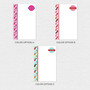Love for Shoes Border Custom Notepad