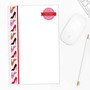 Love for Shoes Border Custom Notepad
