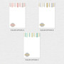 Luxe Circles Top Custom Notepad