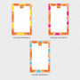 Pretty Blooms Custom Notepad