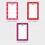 Criss Cross  Custom Notepad