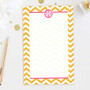 Modern Chic Notepads | Chevron & Initials