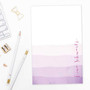Watercolor Waves Custom Notepad