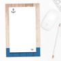 Rustic Anchor Custom Notepad