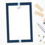 Elegant Ribbon Custom Notepad