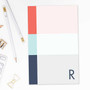 Three Color Rows Custom Notepad