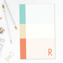 Three Color Rows Custom Notepad