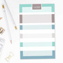 Array of Stripes Custom Notepad