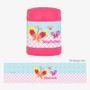Smiley Butterfly Thermos Food Jar