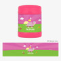 Turtle and Happy Bird Thermos Food Jar