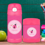 Sweet Pink Lady Bug Thermos Food Jar