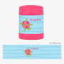 Swimming Pink Turtle Thermos Food Jar