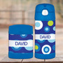 Circles and Circles Blue Thermos Food Jar