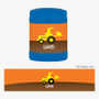 Fun Tractor Thermos Food Jar