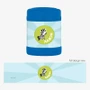 Cute Baby Zebra Thermos Food Jar