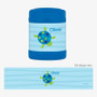 Swimming Blue Turtle Thermos Food Jar