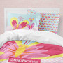 Smiley Butterfly Duvet Cover