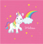 Rainbow Unicorn Shower Curtain