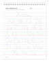 English Vertical Writing Book For Girls