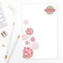 Poms Poms Circle Custom Notepad