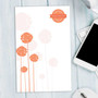 Clear Poms Poms Custom Notepad