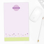 Sweet Field Circle Custom Notepad