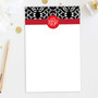 Victorian Initials Custom Notepad