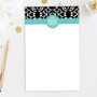 Victorian Initials Custom Notepad