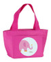 Sweet Pink Elephant Kids Lunch Tote