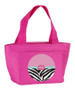 Zebra & Pink Kids Lunch Tote