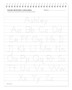 Spanish Vertical Writing Book For Boys