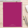 Girl Soccer Fan Purple Kids Notebook