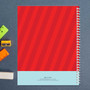 cute little firetruck personalized notebook for kids