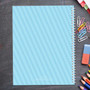just like me light blue personalized notebook for kids
