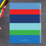 rocket in space personalized notebook for kids