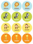 Cute Baby Animals Waterproof Labels for Kids (Set of 48)