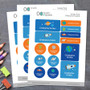 Outer Space Waterproof Labels Variety Pack (Set of 56)