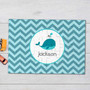 Sweet little blue whale Personalized Puzzles
