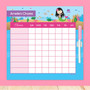 Sweet Mermaid Chore Chart