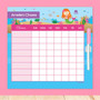 Sweet Mermaid Chore Chart