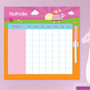Turtle And Happy Bird Kids Chore Chart