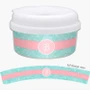 Pretty Blue Damask Snackbowls For Toddlers
