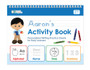 Personalized Writing Book with Black Hair Boy