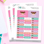 Just Like Me Waterproof Rectangular Labels for Kids (Set of 128)